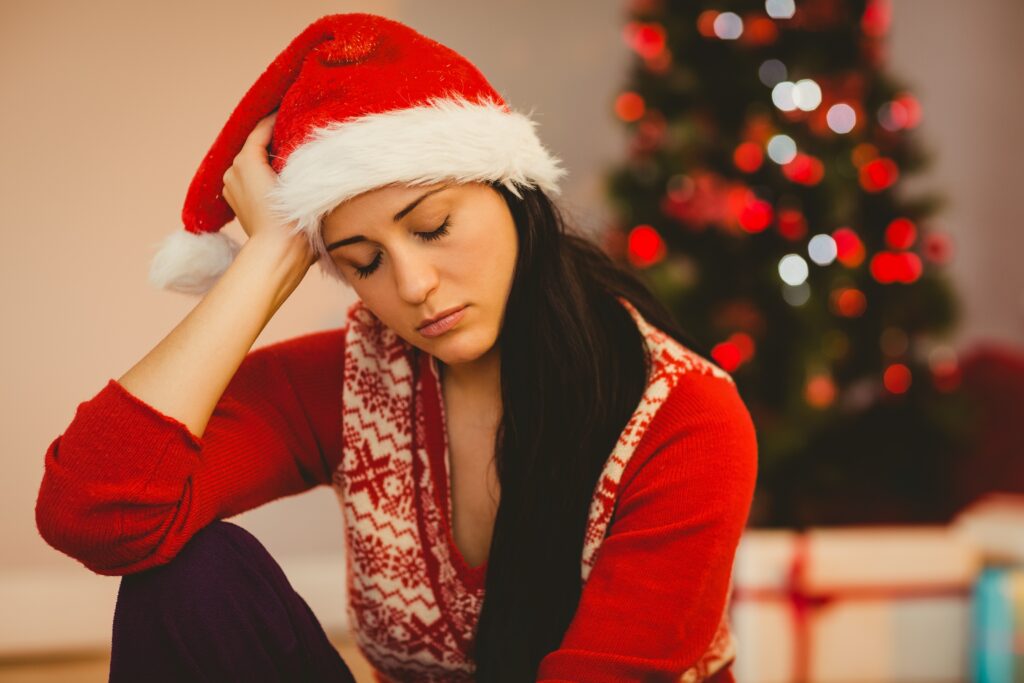 Tips for surviving the holidays when  you don't feel very merry